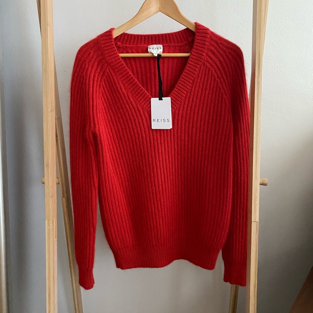 Reiss Angora Wool Sweater